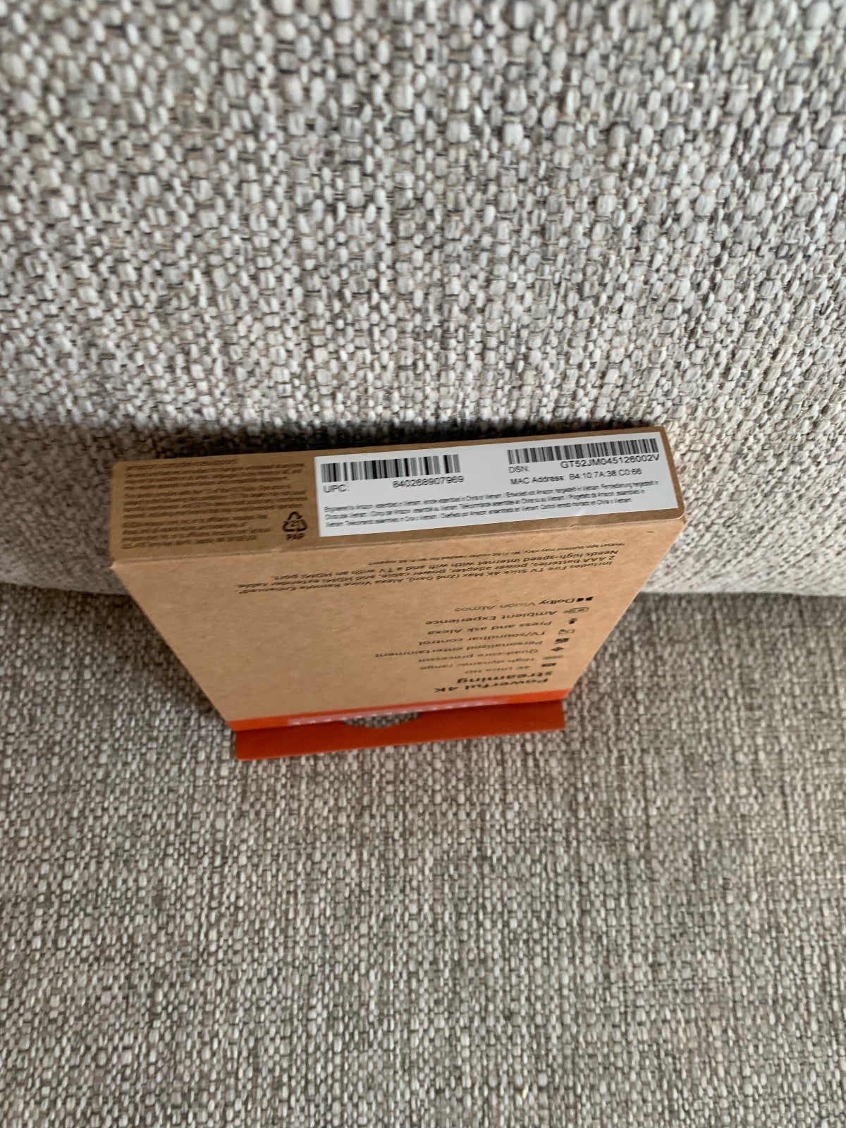 AMAZON FIRE TV Stick 4K MAX Wi-Fi 6E, 2.0 GHz 16GB Alexa AI Enhanced Remote New