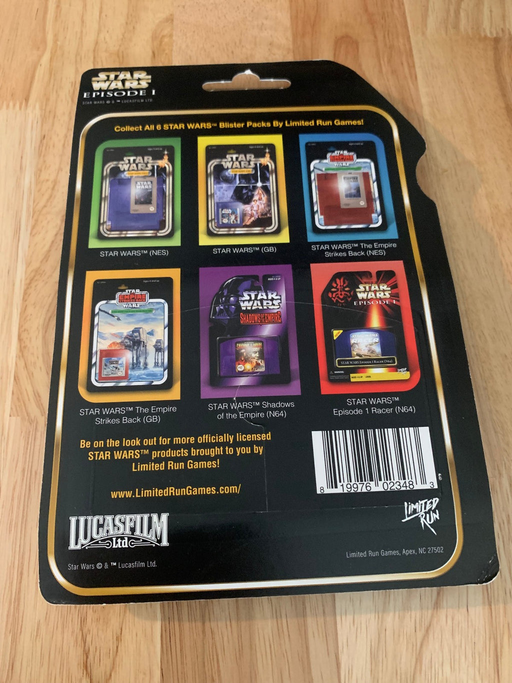 Limited Run Star Wars Episode I: Racer (N64) Classic Edition New Sealed