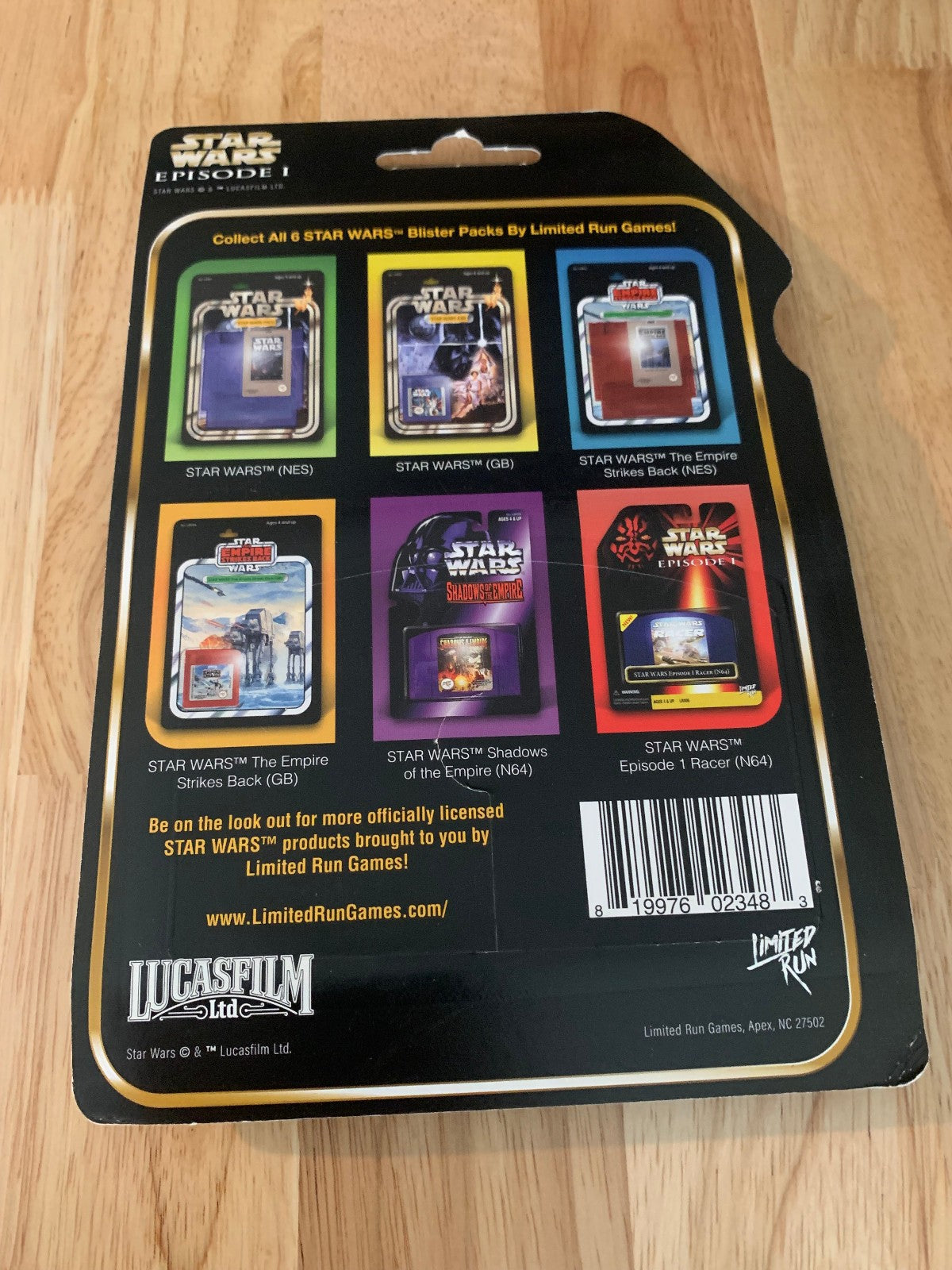 Limited Run Star Wars Episode I: Racer (N64) Classic Edition New Sealed