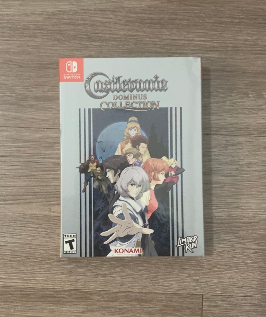 Limited Run #251 Castlevania Dominus Collection Classic Edition Nintendo Switch