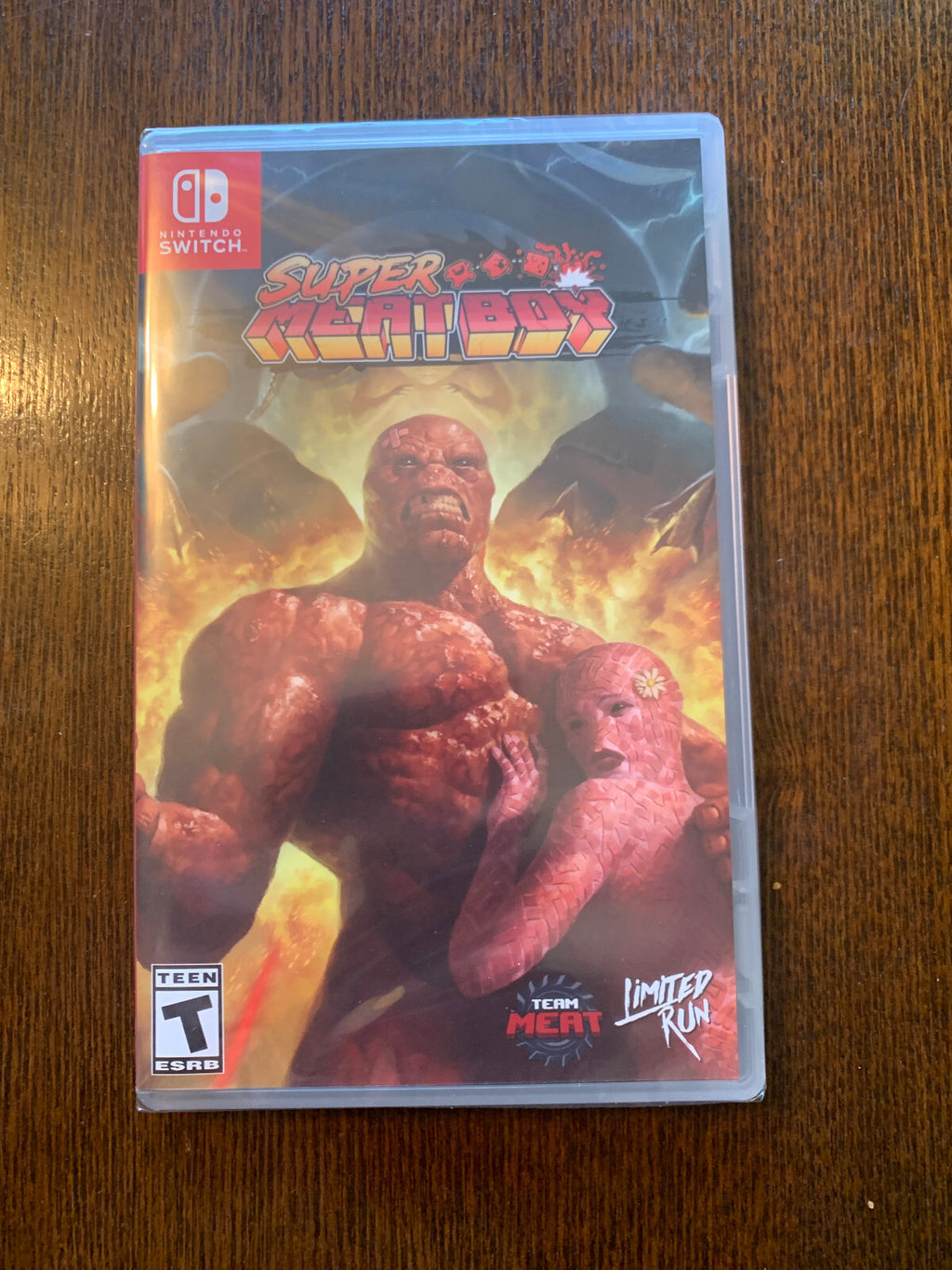Limited Run #28: Super Meat Boy Nintendo Switch LRG Cover Brand New Sealed
