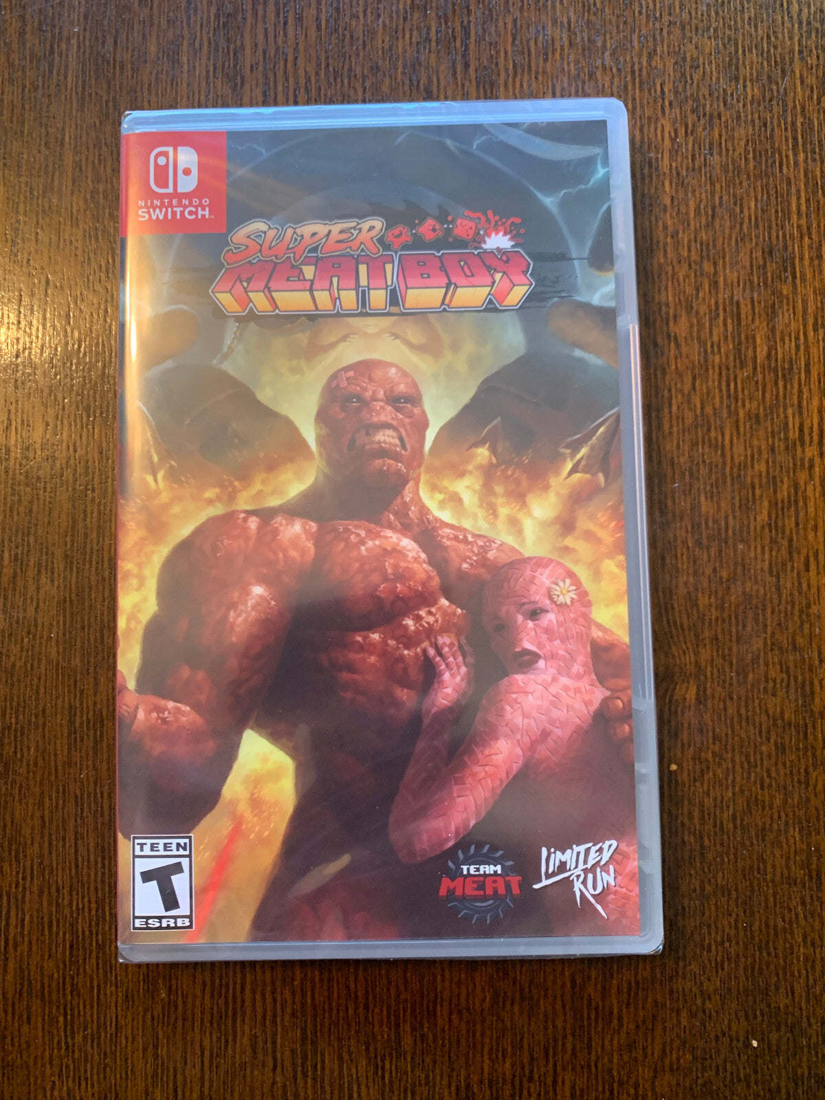 Limited Run #28: Super Meat Boy Nintendo Switch LRG Cover Brand New Sealed