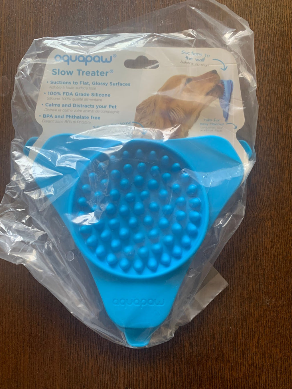 AquaPaw Premium Licking Mat for Dogs & Cats Non-Slip Slow Feeding Mat Food Toy