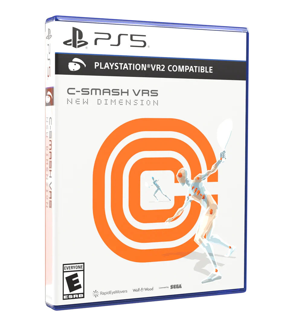 Limited Run #115 C-Smash VRS PS5 PlayStation 5 VR VR2 w/ Slipcover New Sealed