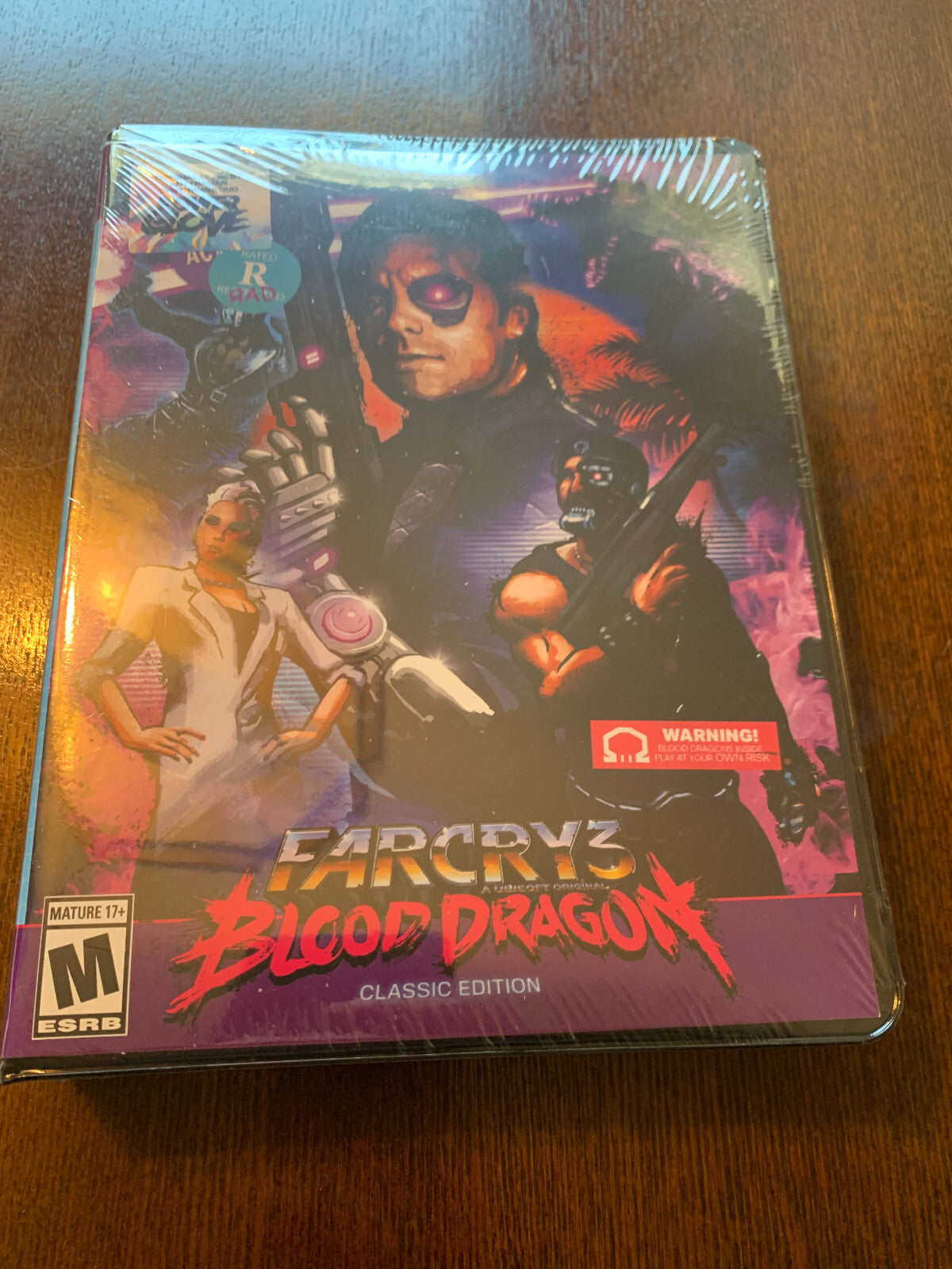 Far Cry 3 Blood Dragon PS4 VHS Edition Limited Run #558 Convention Exclusive New