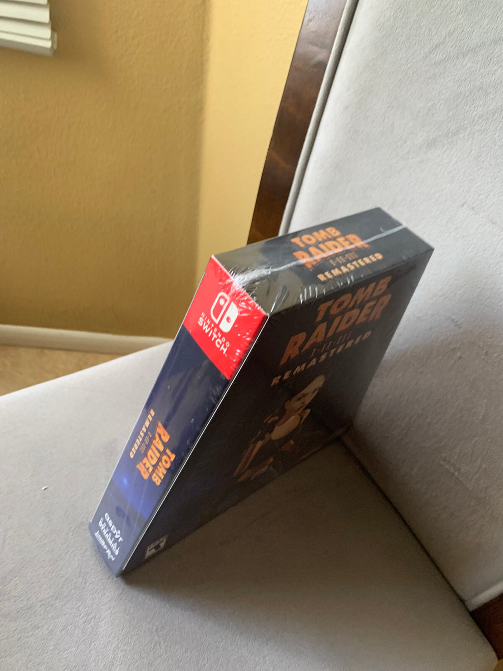 Tomb Raider I-III Remastered Convention Exclusive TR3 Cover Nintendo Switch LRG