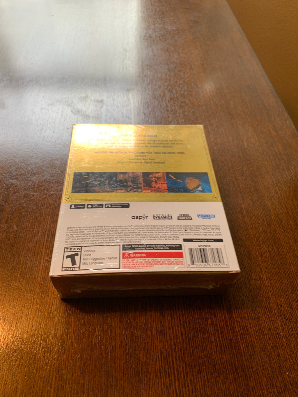 Tomb Raider I-III Remastered Lara Croft Deluxe Edition PlayStation 5 PS5 NEW